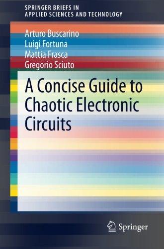 Cover of A Concise Guide to Chaotic Electronic Circuits (SpringerBriefs in Applied Sciences and Technology)