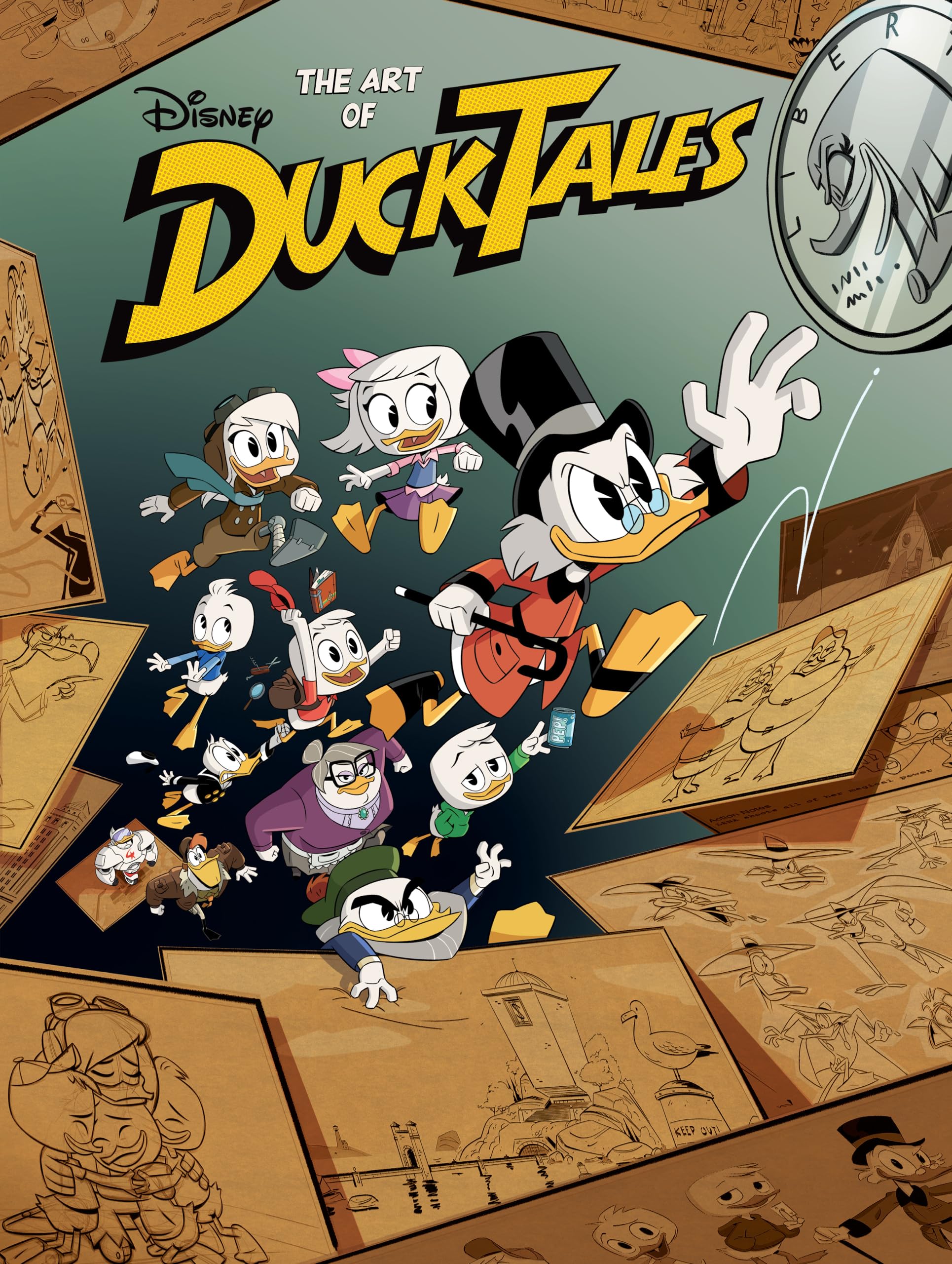 Cover of The Art of DuckTales