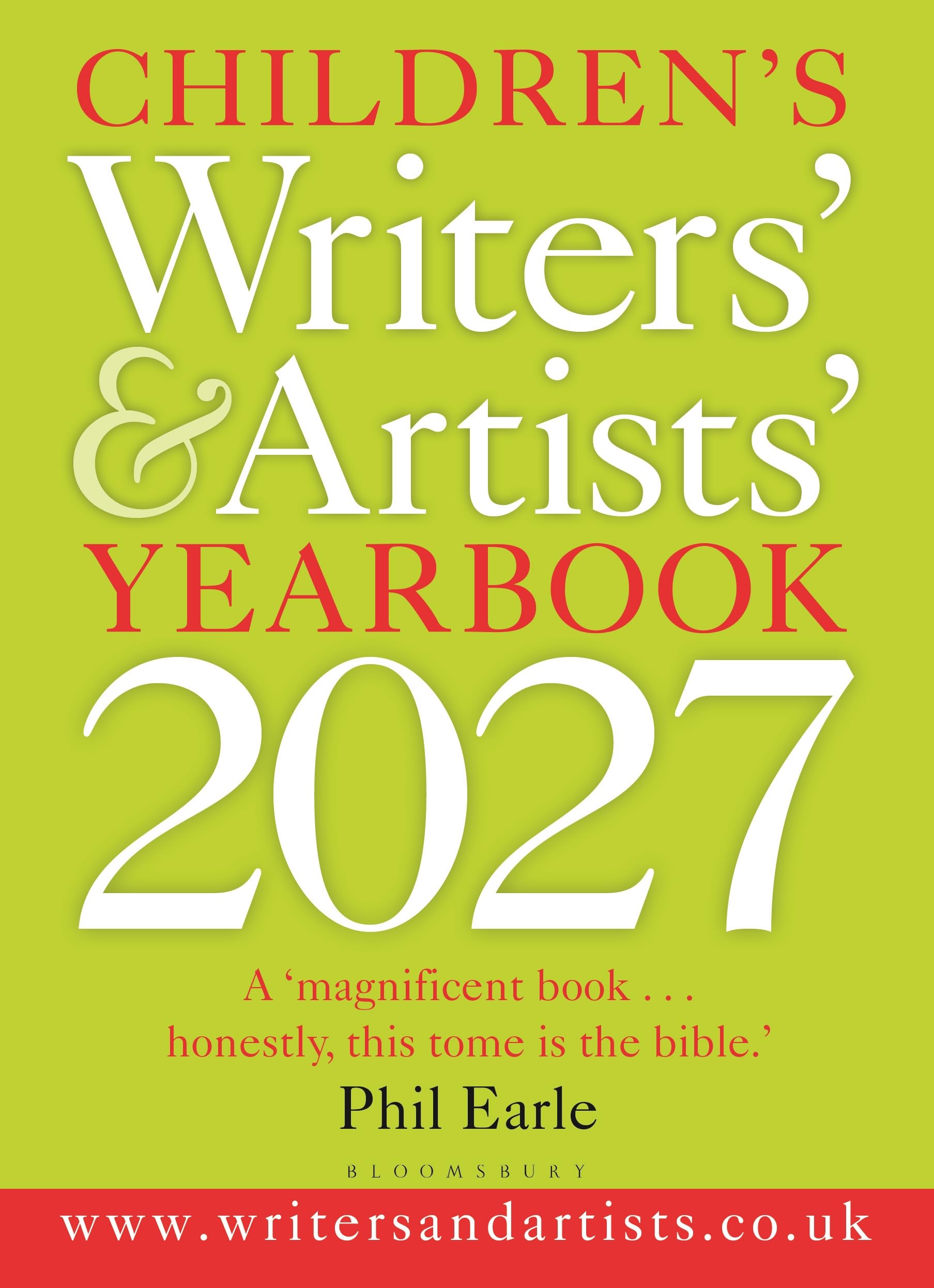 Cover of Children's Writers' & Artists' Yearbook 2027: The best advice on writing and publishing for children