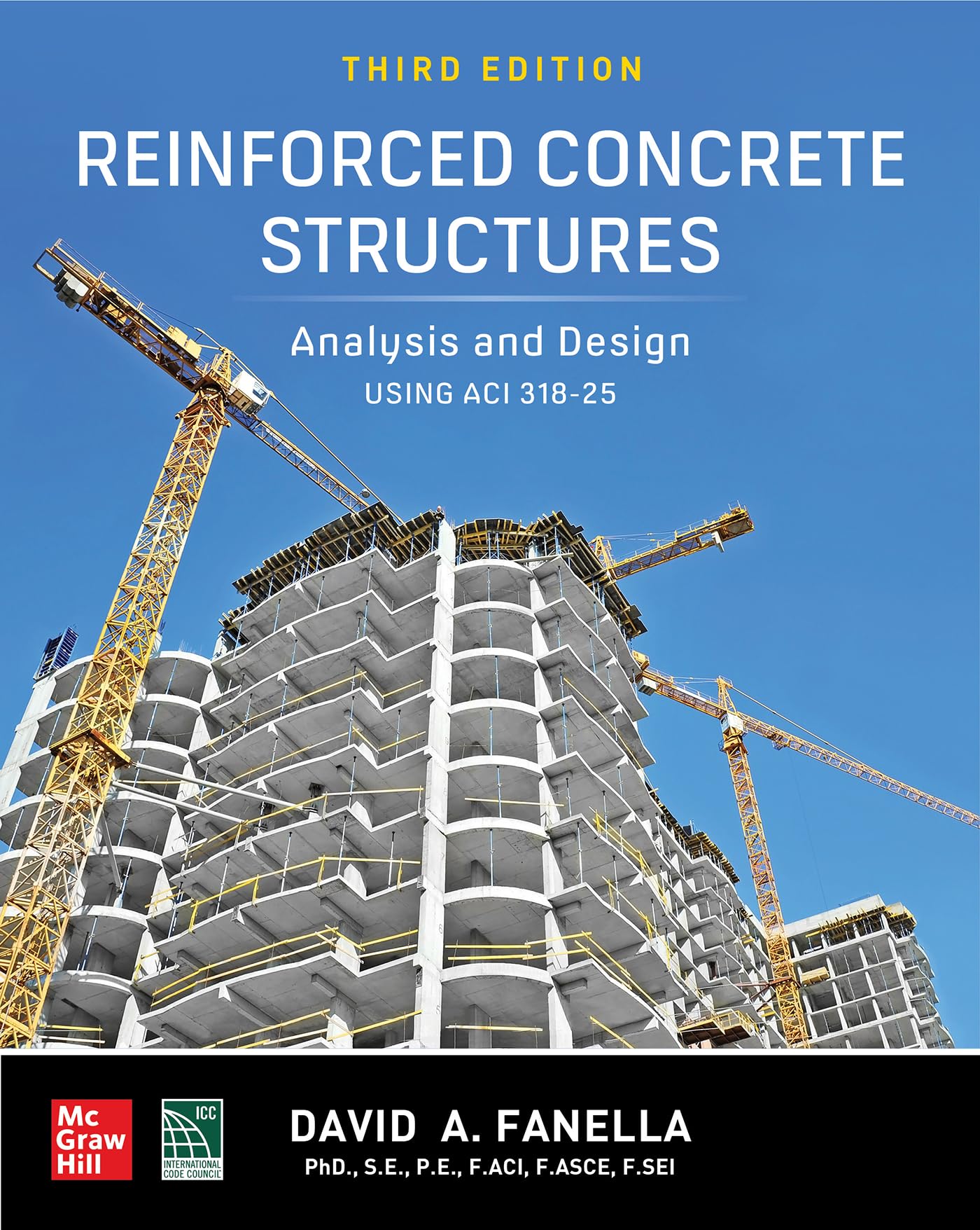Cover of Reinforced Concrete Structures: Analysis and Design using ACI 318-25, Third Edition
