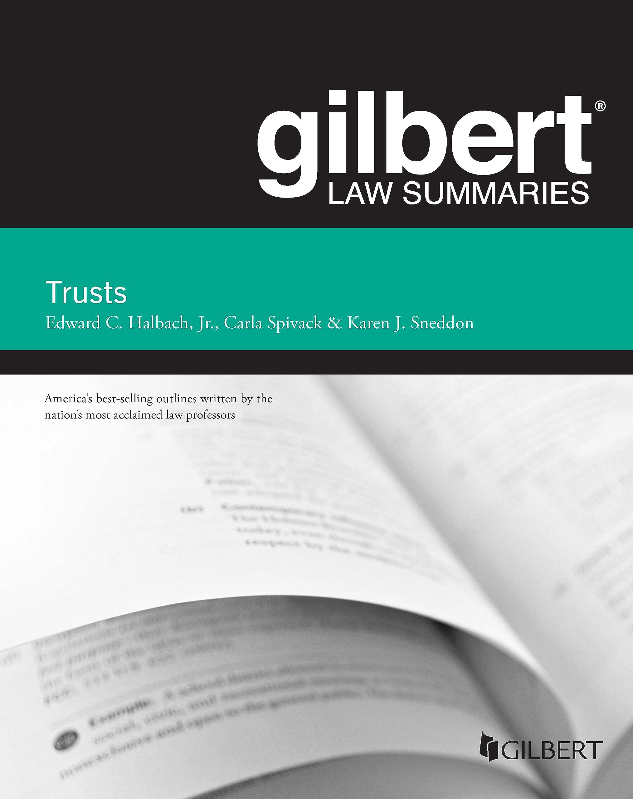 Cover of Gilbert Law Summaries on Trusts