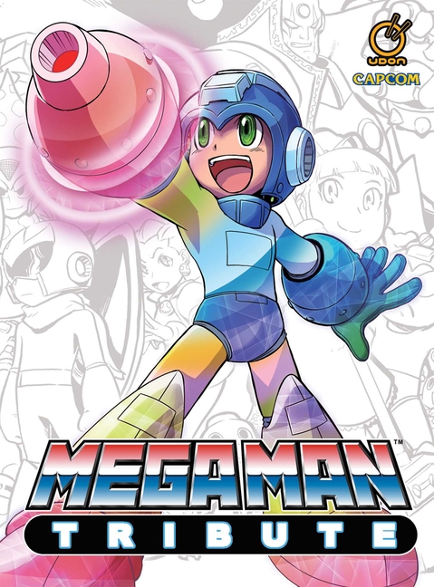 Cover of Mega Man Tribute (Hardcover)