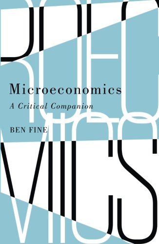 Cover of Microeconomics: A Critical Companion (IIPPE)