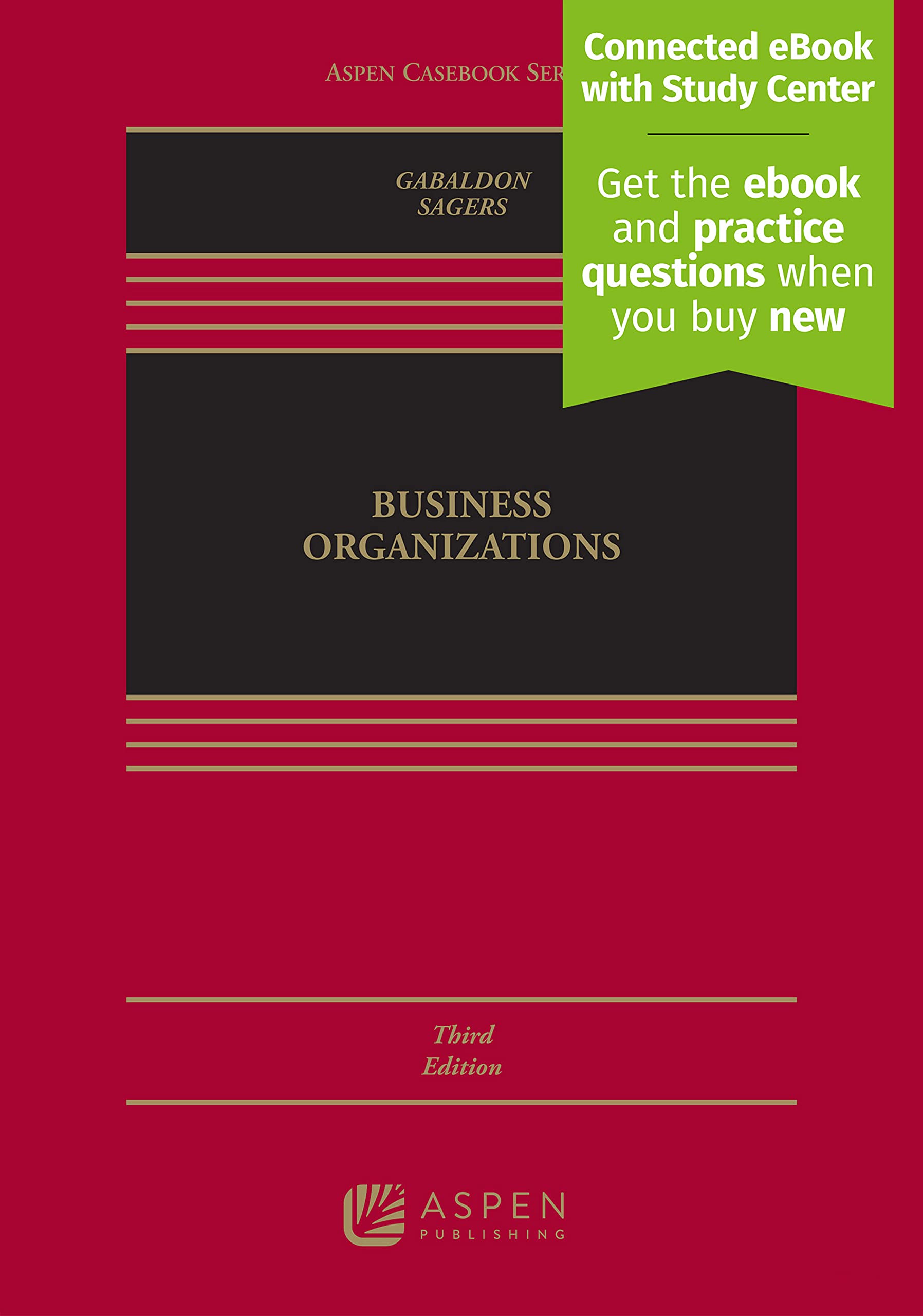Cover of Business Organizations (Aspen Casebook)