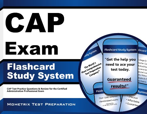 Cover of CAP Exam Flashcard Study System: CAP Test Practice Questions & Review for the Certified Administrative Professional Exam (Cards)