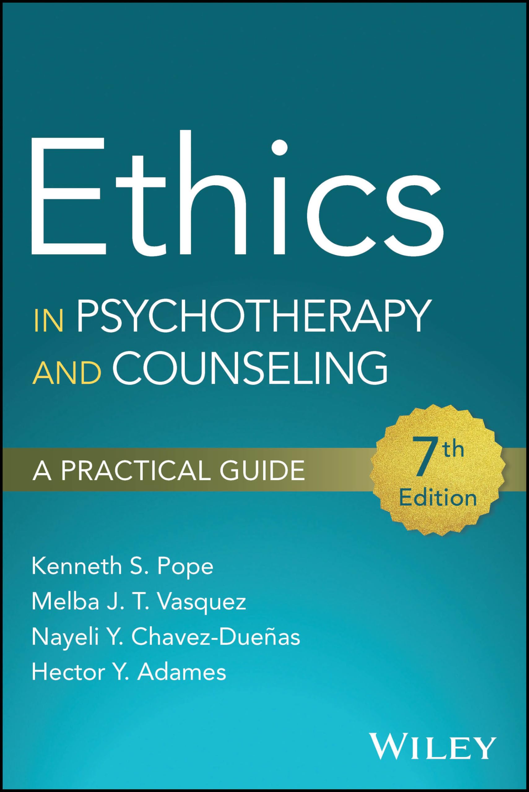 Cover of Ethics in Psychotherapy and Counseling: A Practical Guide