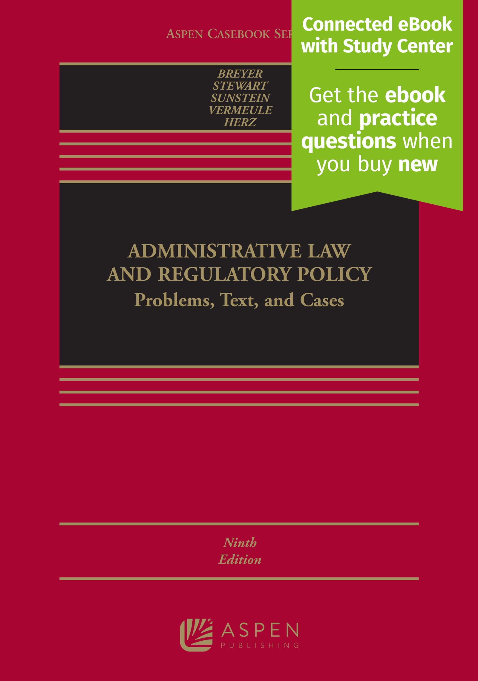 Cover of Administrative Law and Regulatory Policy: Problems, Text, and Cases (Aspen Casebook Series)
