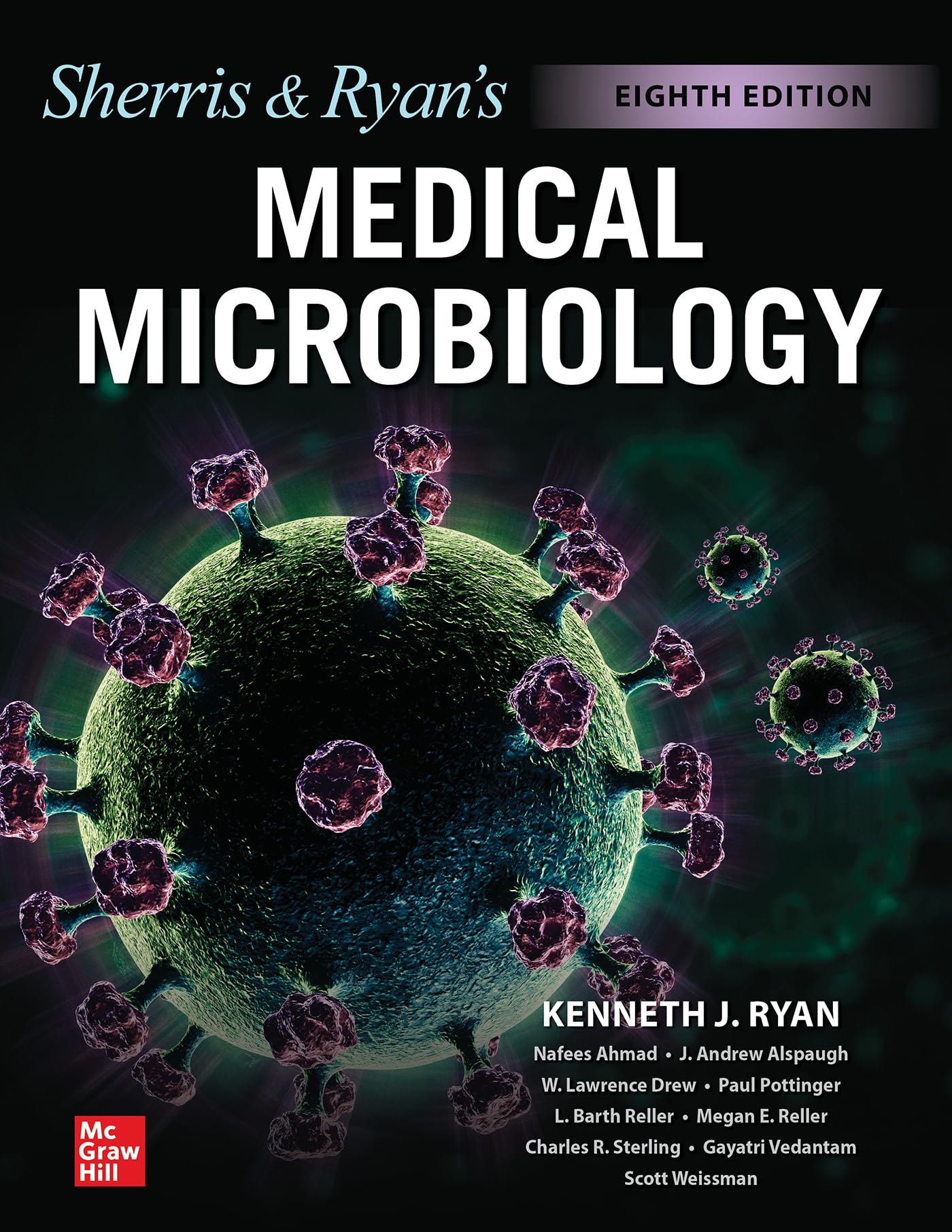 Cover of Ryan & Sherris Medical Microbiology, Eighth Edition
