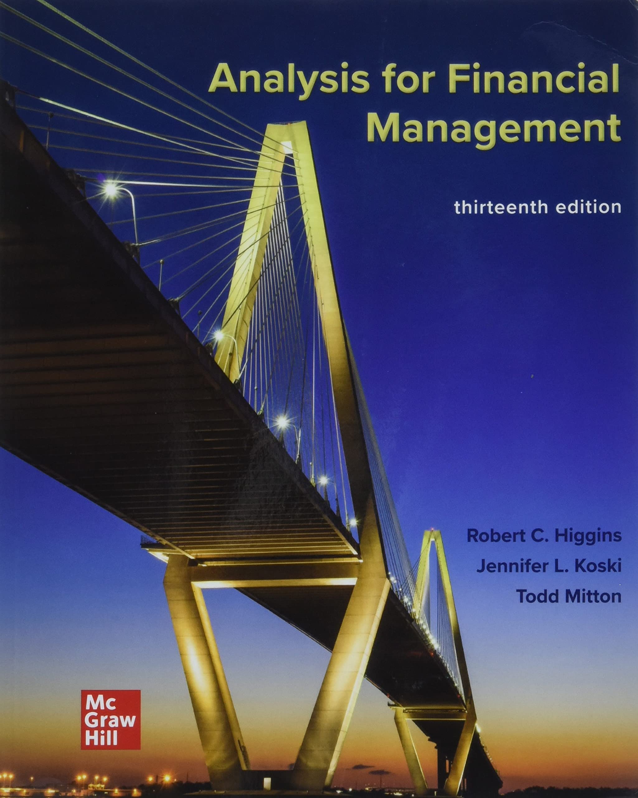 Cover of Analysis for Financial Management (The Mcgraw-hill in Finance, Insurance, and Real Estate)