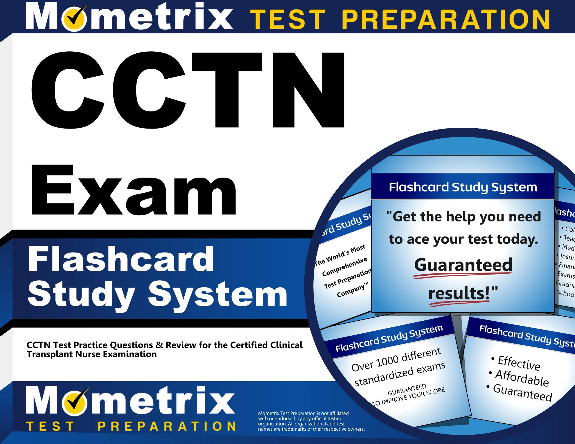 Cover of CCTN Exam Flashcard Study System: CCTN Test Practice Questions & Review for the Certified Clinical Transplant Nurse Examination (Cards)