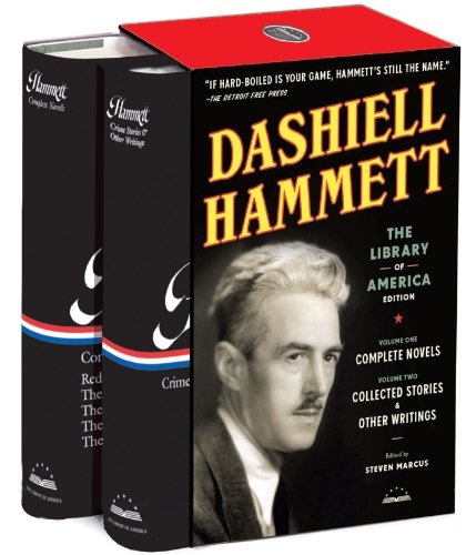 Cover of Dashiell Hammett: The Library of America Edition: (Two-Volume Boxed Set)