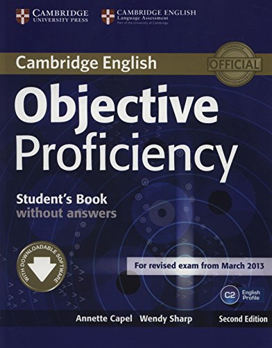 Cover of Objective Proficiency Student's Book without Answers with Downloadable Software