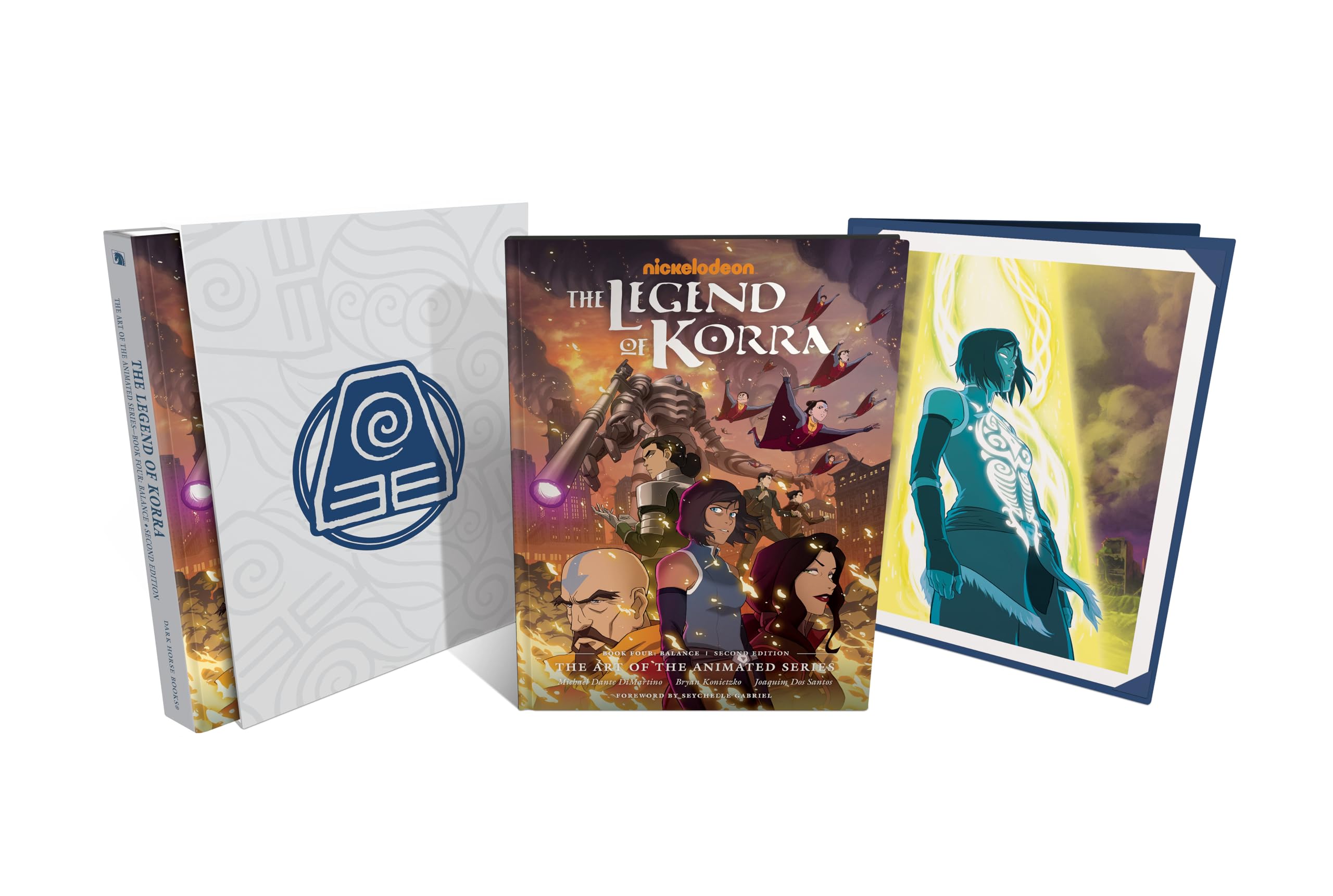Cover of The Legend of Korra: The Art of the Animated Series--Book Four: Balance (Second Edition) (Deluxe Edition)