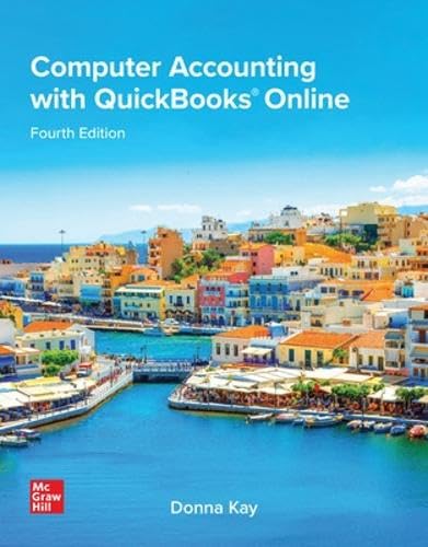 Cover of Computer Accounting with QuickBooks Online