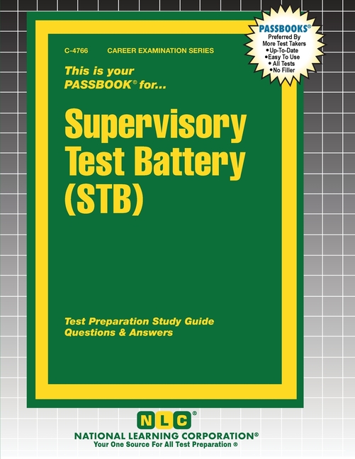Cover of Supervisory Test Battery (STB)