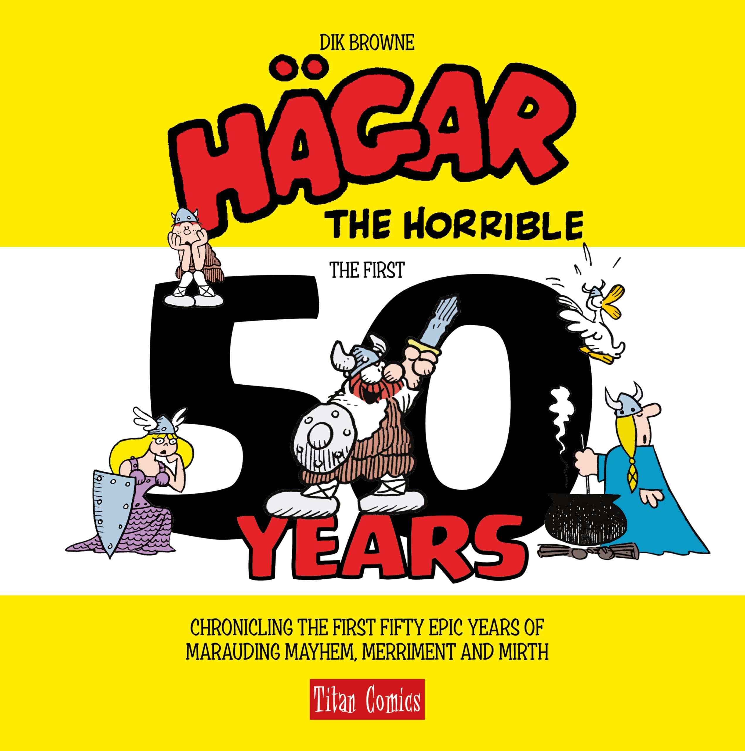 Cover of Hagar the Horrible: The First 50 Years