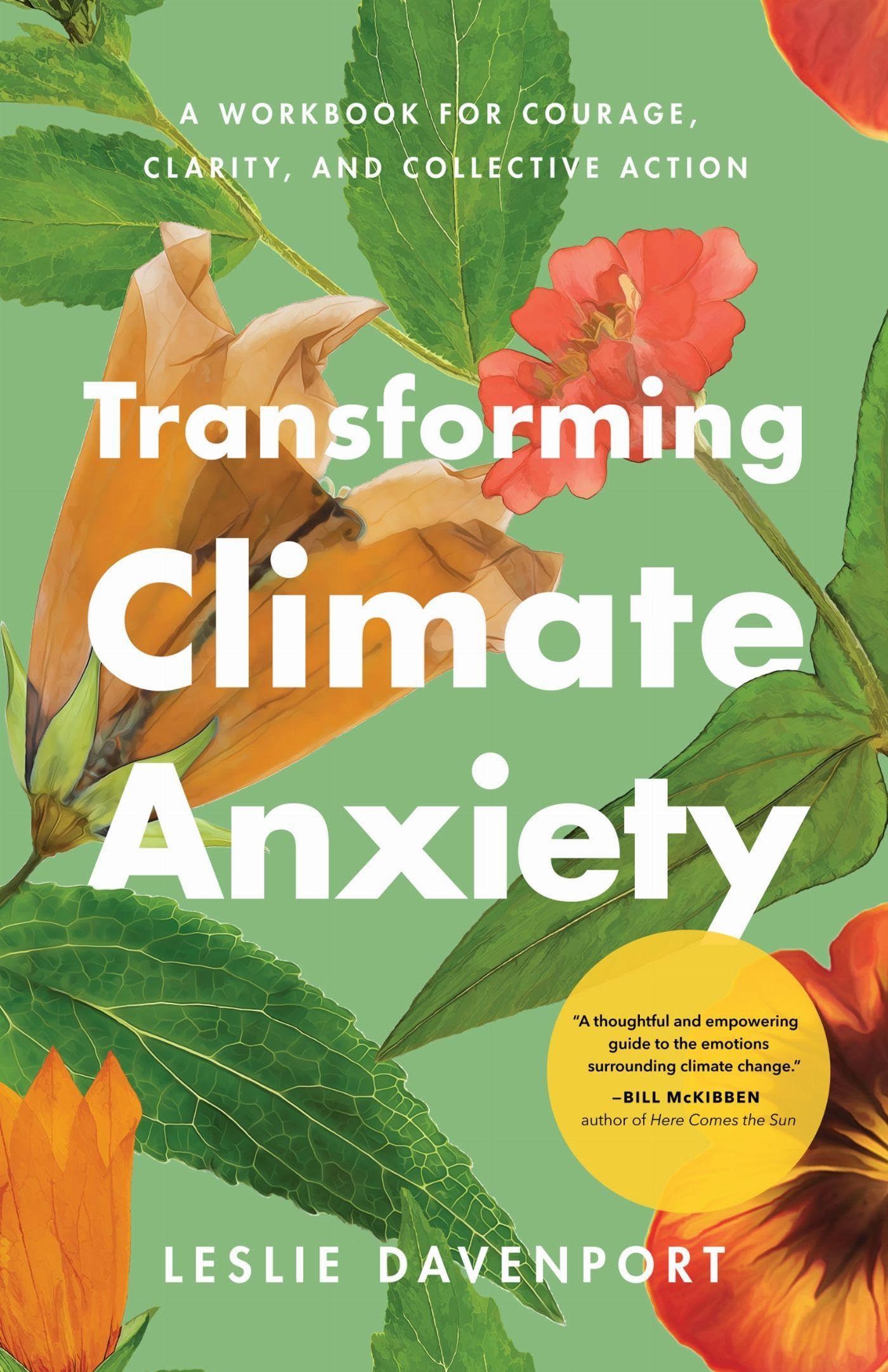 Cover of Transforming Climate Anxiety: A Workbook for Courage, Clarity, and Collective Action