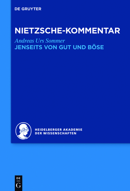 Cover of Kommentar Zu Nietzsches Jenseits Von Gut Und Böse