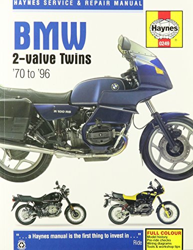Cover of BMW 2-Valve Twins '70 to '96 (Haynes Service & Repair Manual)