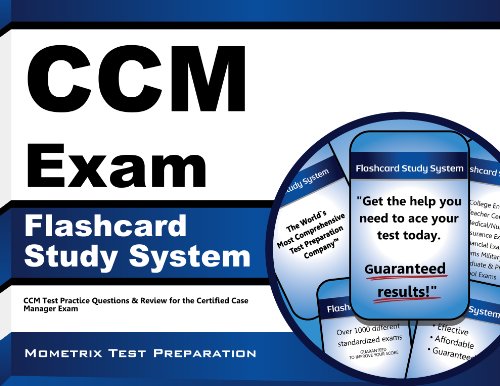 Cover of CCM Exam Flashcard Study System: CCM Test Practice Questions & Review for the Certified Case Manager Exam (Cards)