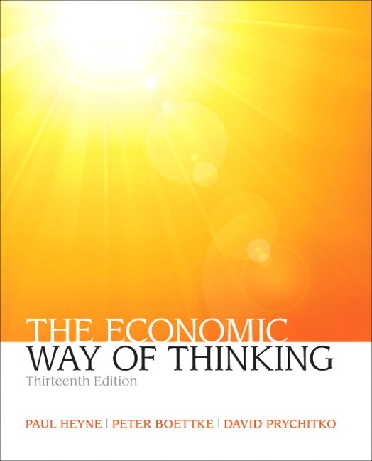 Cover of The Economic Way of Thinking (Revised)