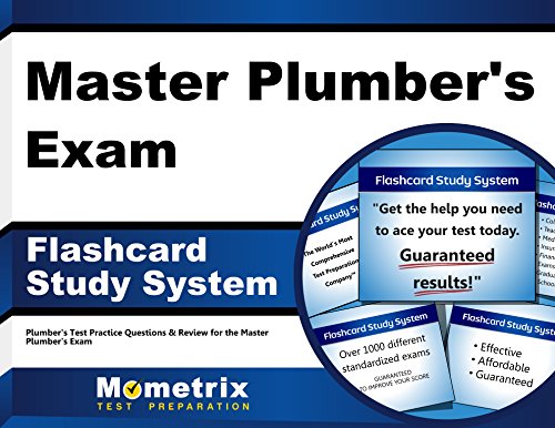 Cover of Master Plumber's Exam Flashcard Study System: Plumber's Test Practice Questions & Review for the Master Plumber's Exam (Cards)