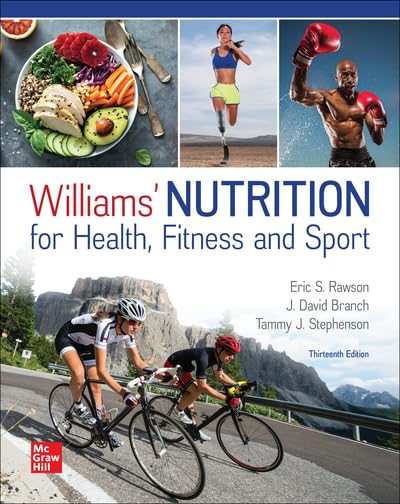 Cover of Loose Leaf for Williams' Nutrition for Health, Fitness and Sport