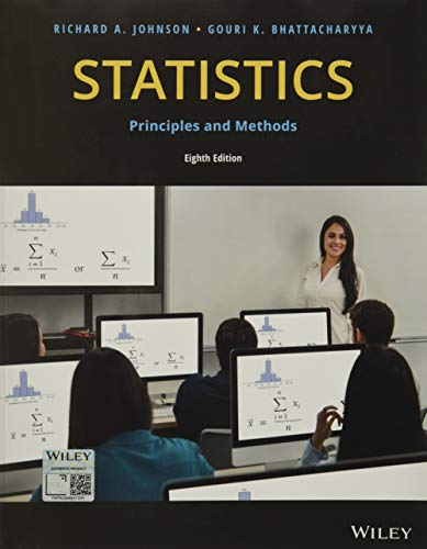 Cover of Statistics: Principles and Methods