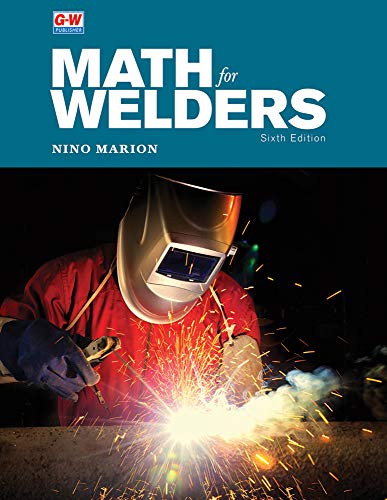 Cover of Math for Welders (Sixth Edition, Revised, Write-In Text)