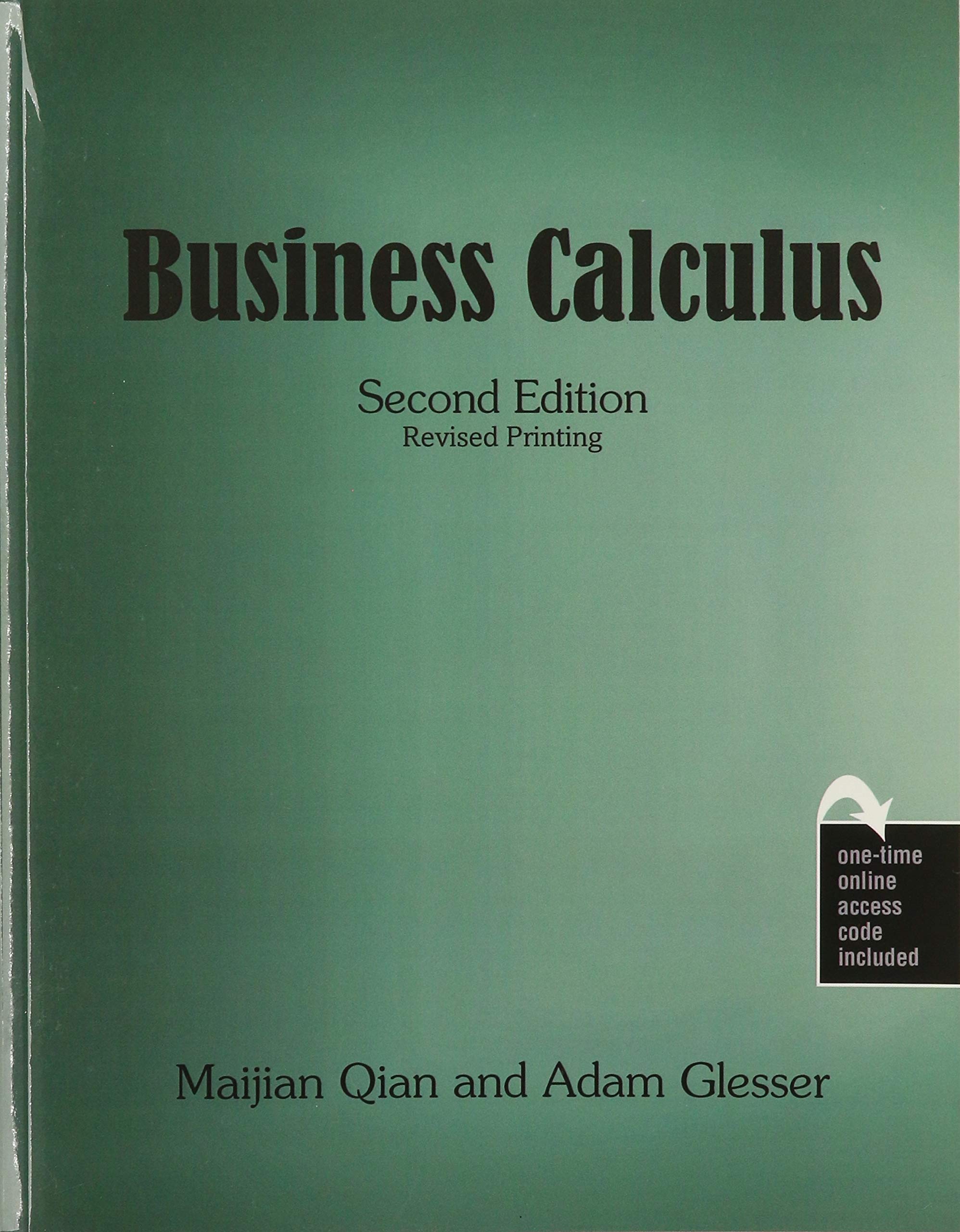 Cover of Business Calculus