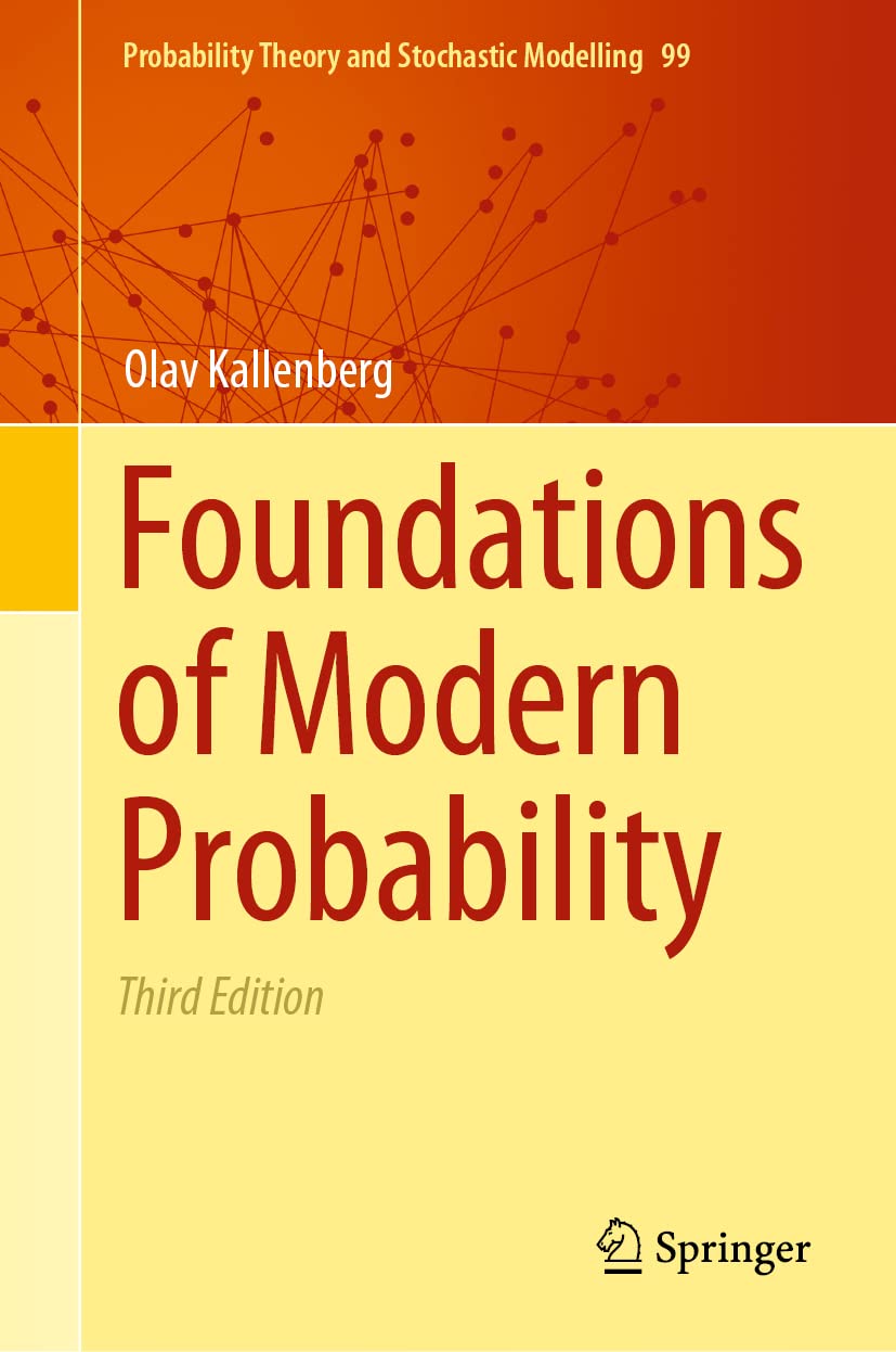 Cover of Foundations of Modern Probability (2021)