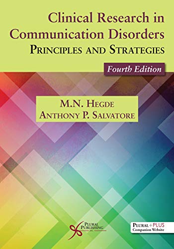 Cover of Clinical Research in Communication Disorders: Principles and Strategies
