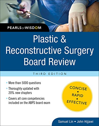 Cover of Plastic and Reconstructive Surgery Board Review: Pearls of Wisdom, Third Edition