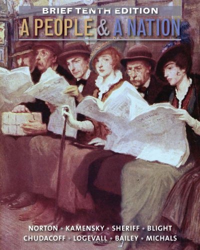 Cover of A People and a Nation: A History of the United States, Brief 10th Edition