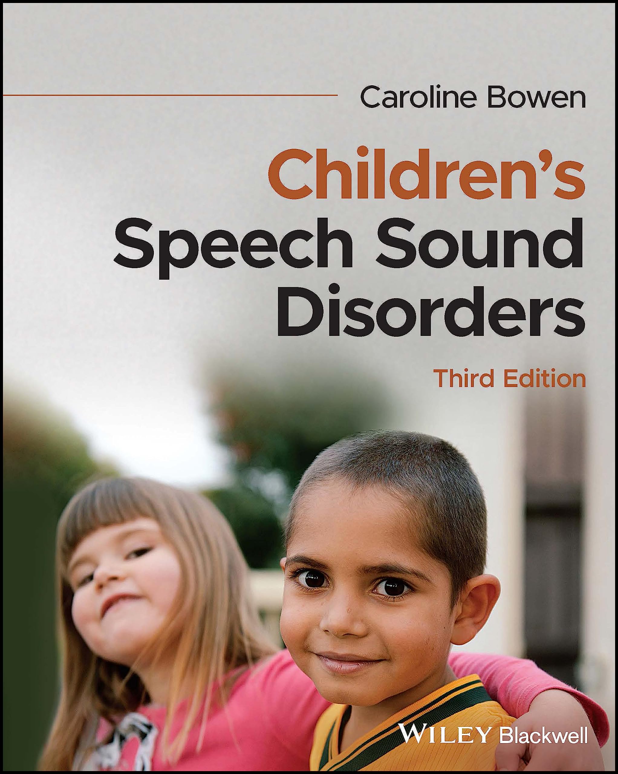 Cover of Children's Speech Sound Disorders