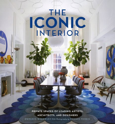 Cover of The Iconic Interior: Private Spaces of Leading Artists, Architects, and Designers