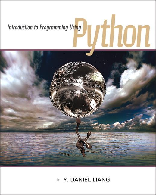 Cover of Introduction to Programming Using Python