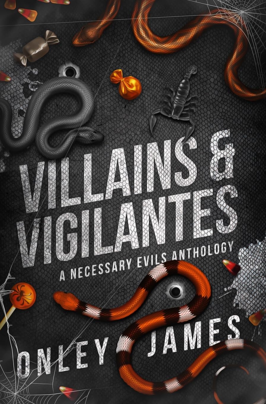 Cover of Villains & Vigilantes: A Necessary Evils Anthology