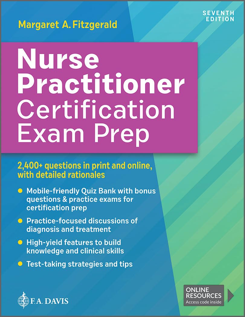 Cover of Nurse Practitioner Certification Exam Prep