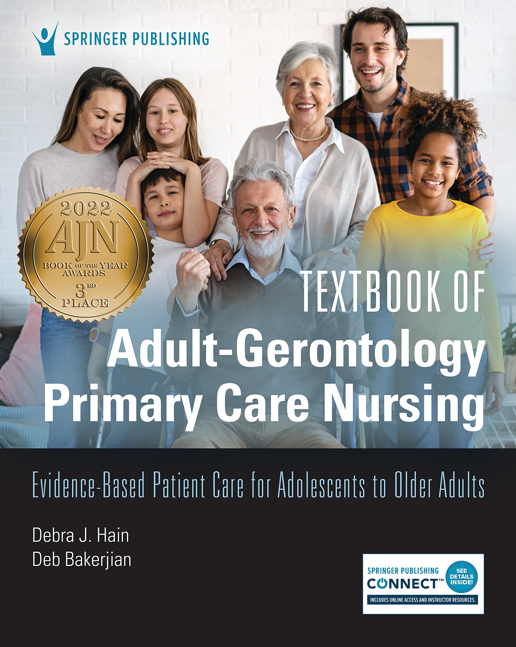 Cover of Textbook of Adult-Gerontology Primary Care Nursing: Evidence-Based Patient Care for Adolescents to Older Adults