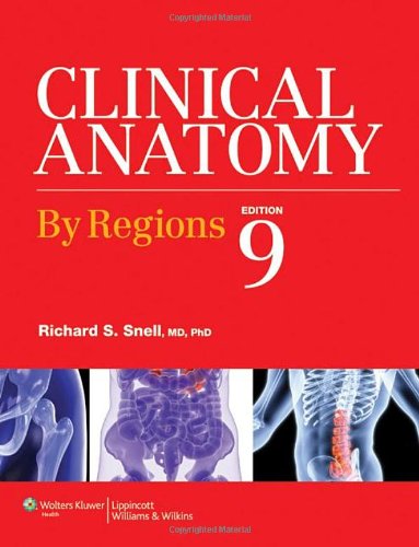 Cover of Clinical Anatomy by Regions