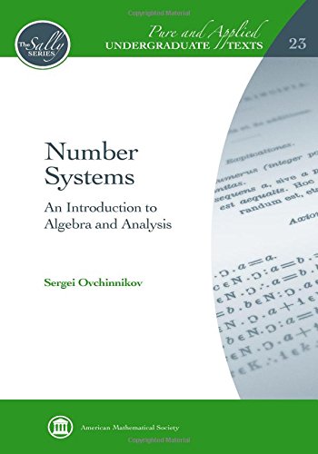 Cover of Number Systems: An Introduction to Algebra and Analysis