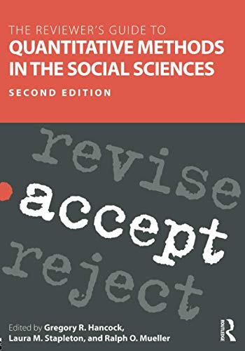 Cover of The Reviewer's Guide to Quantitative Methods in the Social Sciences