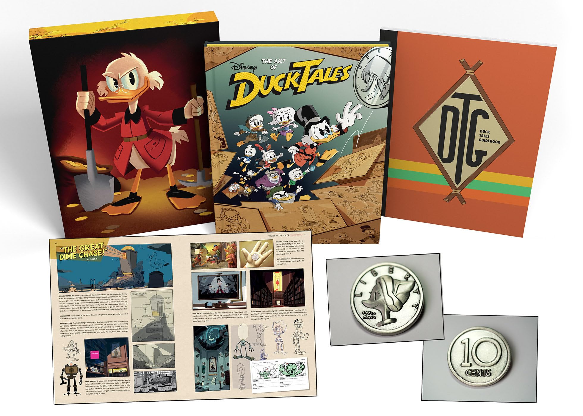 Cover of The Art of DuckTales (Deluxe Edition)