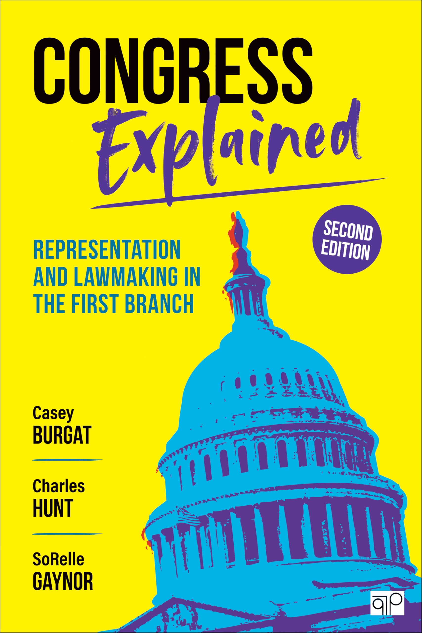 Cover of Congress Explained: Representation and Lawmaking in the First Branch
