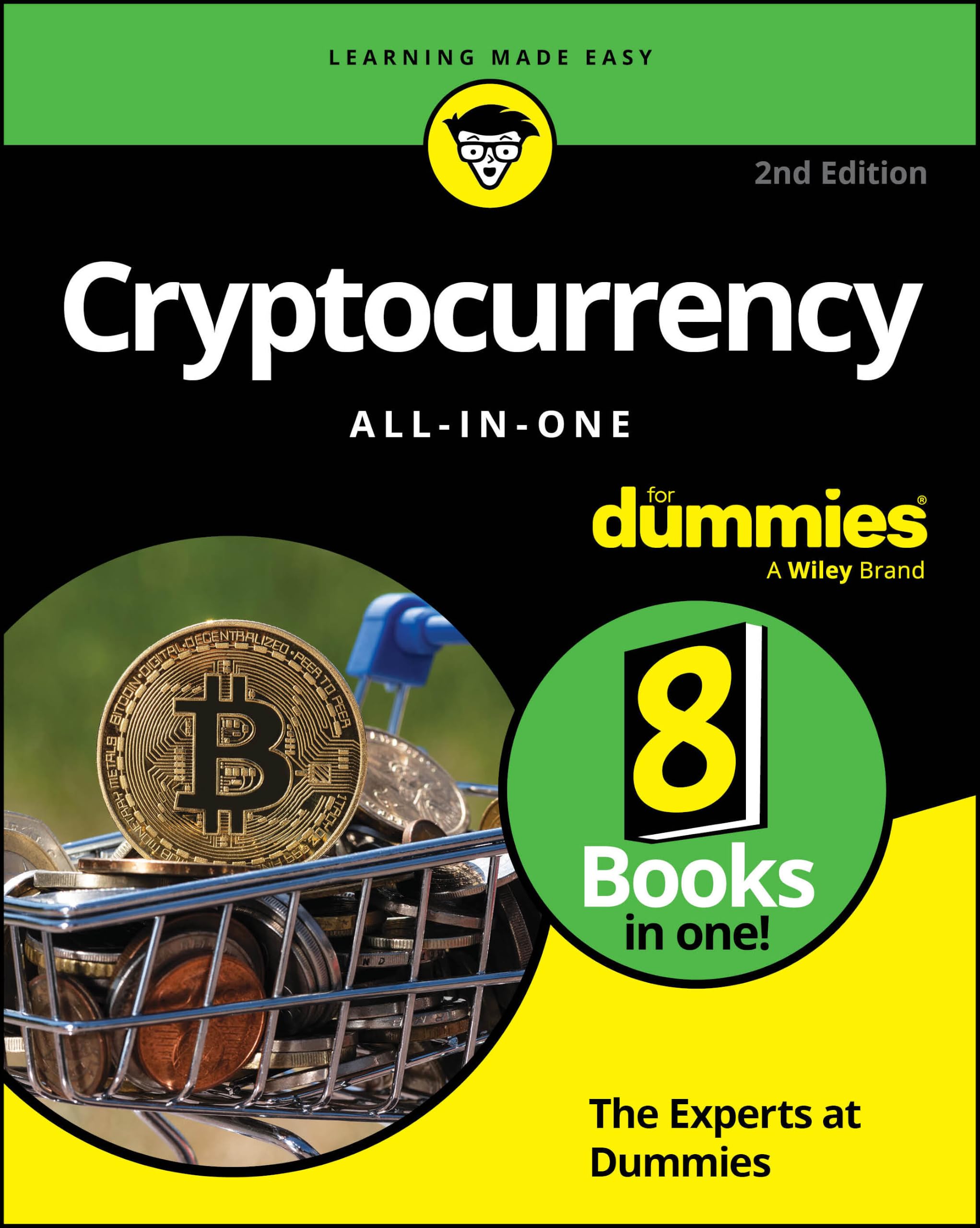 Cover of Cryptocurrency All-in-One For Dummies