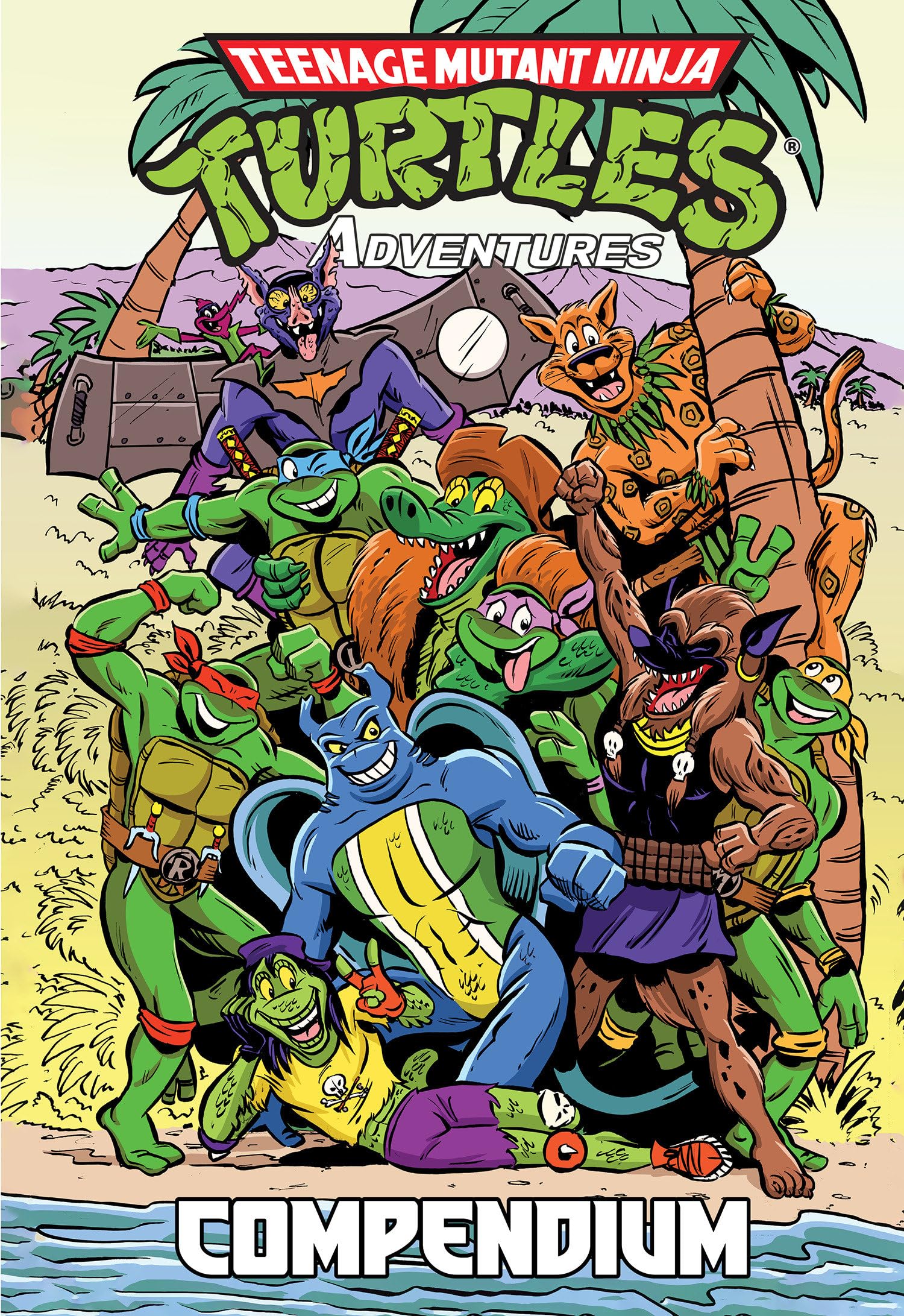 Cover of Teenage Mutant Ninja Turtles Adventures Compendium, Vol. 2