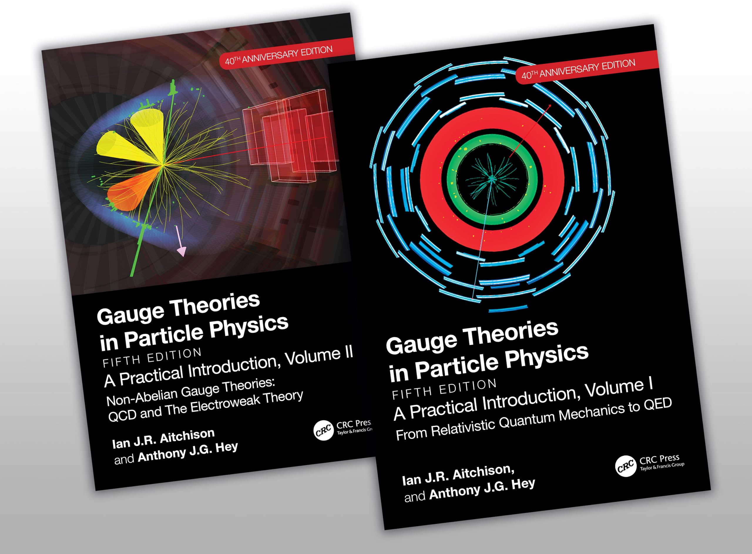 Cover of Gauge Theories in Particle Physics 40th Anniversary Edition: A Practical Introduction, Two Volume Set
