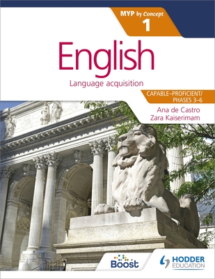 Cover of English for the IB MYP 1 (Capable-Proficient/Phases 3-4, 5-6): By Concept