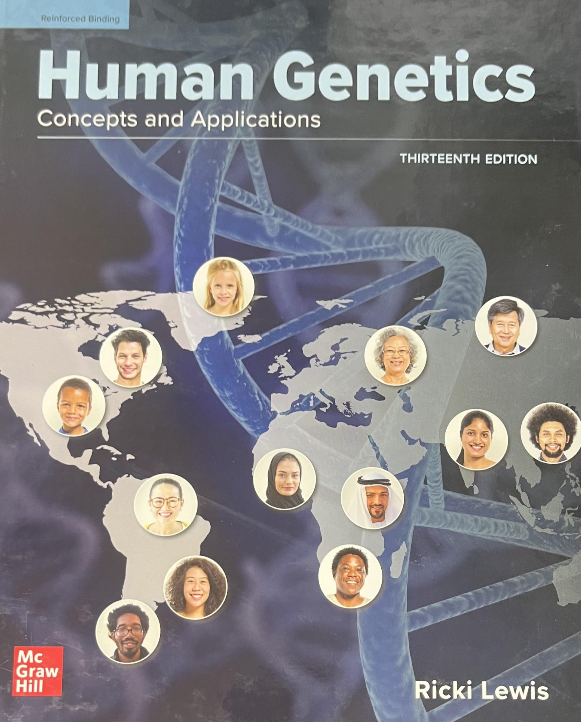 Cover of Lewis, Human Genetics, 2021, 13e, Student Edition (A/P HUMAN GENETICS)